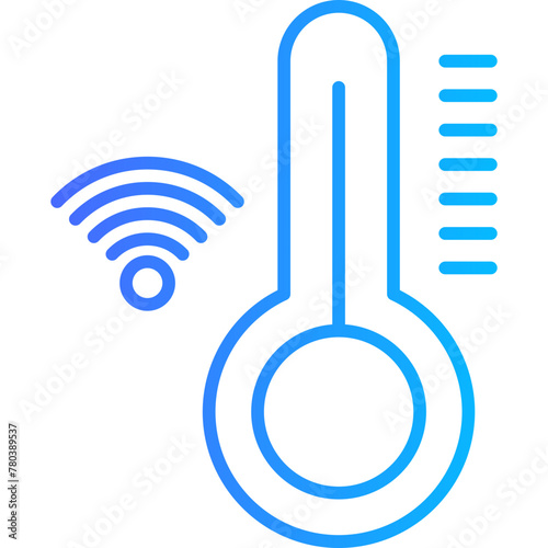 Smart Temperature Icon