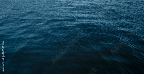 Sea surface, ocean blue water background texture © Alex