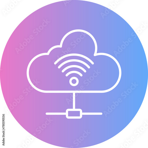 Cloud Server Icon