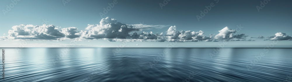 Tranquil Ocean Horizon