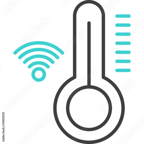 Smart Temperature Icon