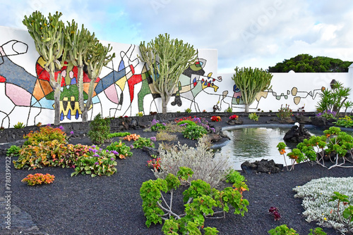 Lanzarote, Canary Islands - march 15 2024 : the Cesar Manrique foundation © PackShot