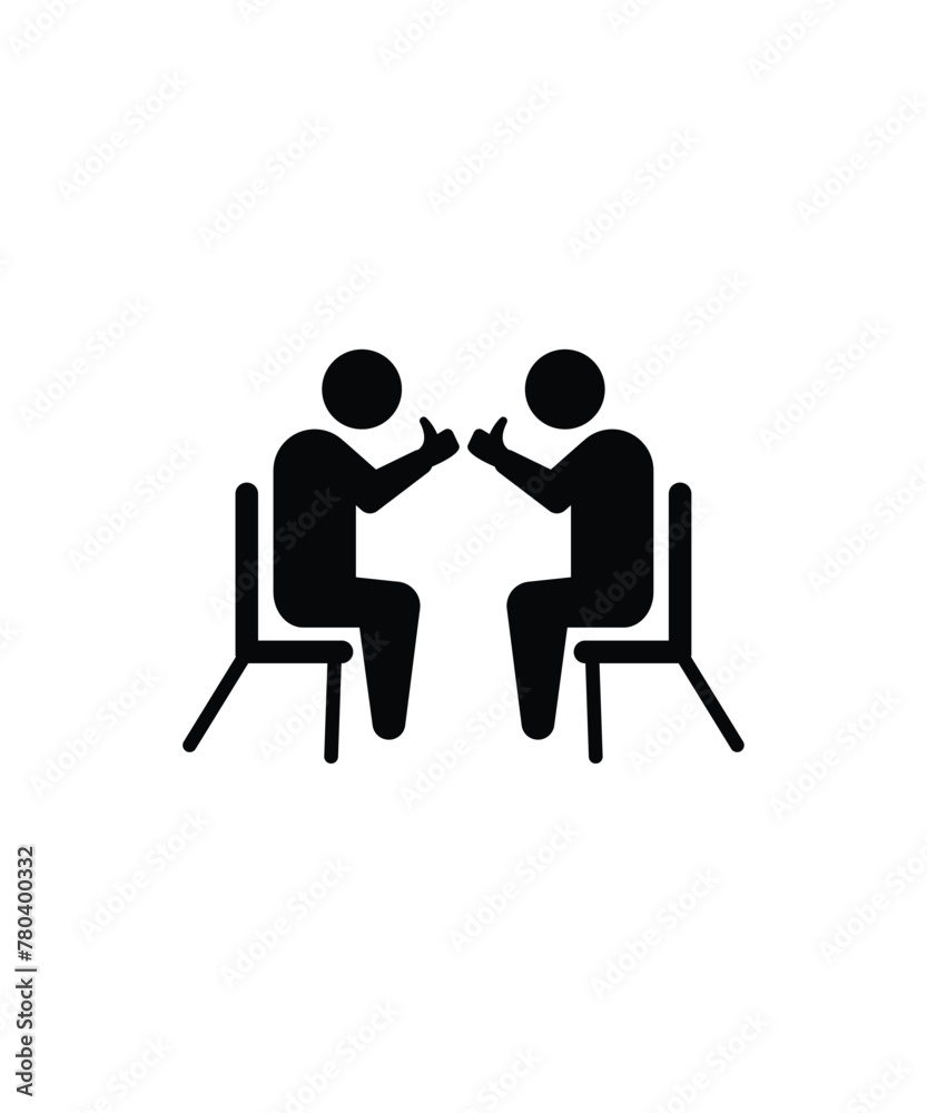 people meeting icon, vector best flat icon. people meeting icon, vector best flat icon.
