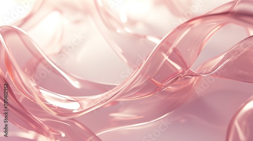 Ethereal Waves: Delicate, transparent layers intertwine, creating a dreamy, soothing atmosphere.