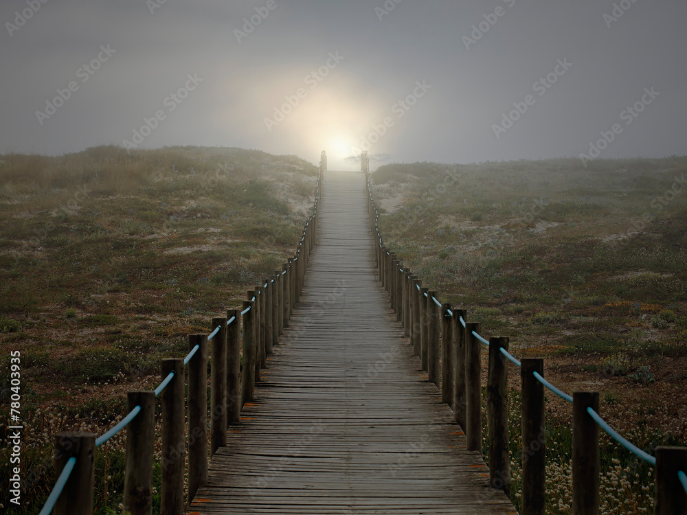 Fototapeta premium Path to the sun