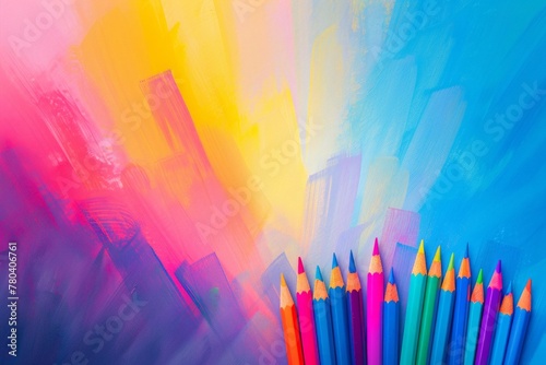 abstract background for National Stationery Week