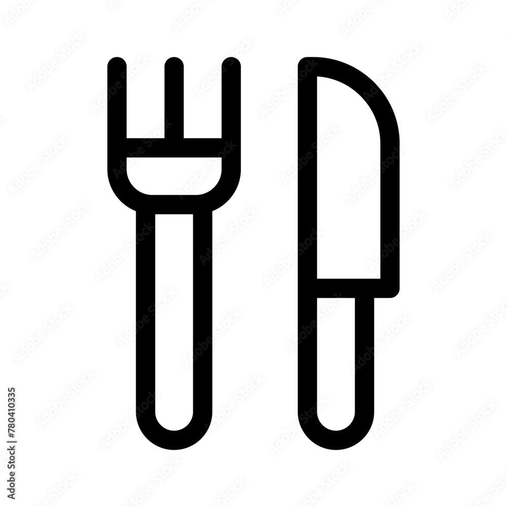 eating icon or logo isolated sign symbol vector illustration - high quality black style vector icons