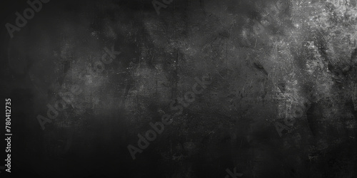 Black grunge texture abstract background. dark black wall texture  vintage wall  banner  Copy space.