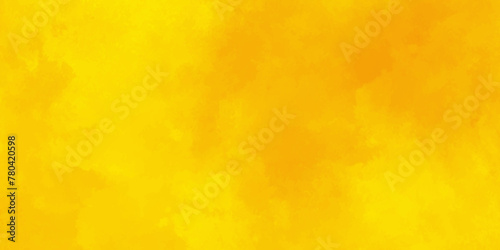 Bright yellow and orange lights neon watercolor background.yellow orange watercolor with gradation feels simplicity and fervor.Background For aesthetic creative design,bright colorful color growing ef