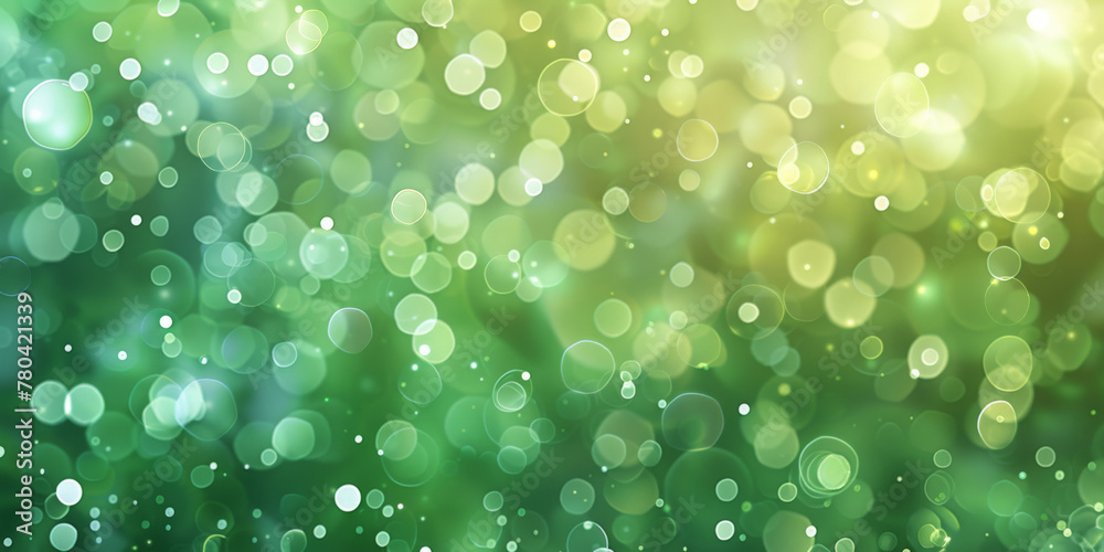 Blurred light green background with soft focus and defocused lights, abstract green bokeh lights background, green christmas lights , banner,copy space Blurred light green background with soft focus and defocused lights, abstract green bokeh lights background, green christmas lights , banner,copy space