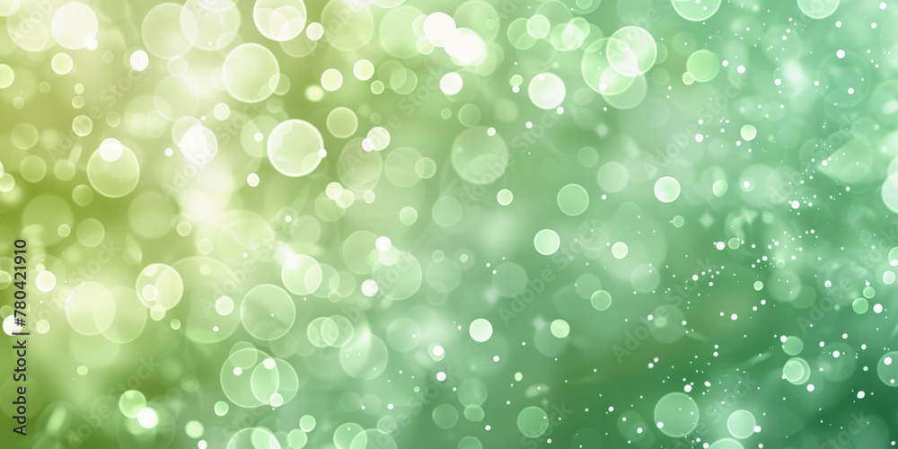 Blurred light green background with soft focus and defocused lights, abstract green bokeh lights background, green christmas lights , banner,copy space Blurred light green background with soft focus and defocused lights, abstract green bokeh lights background, green christmas lights , banner,copy space