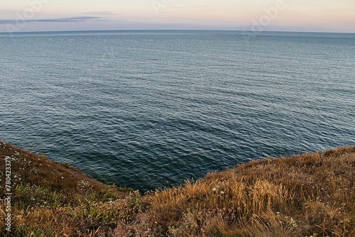 Beautiful shot of calm waves of the sea