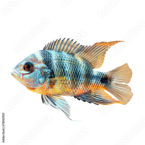 A fish swimming underwater