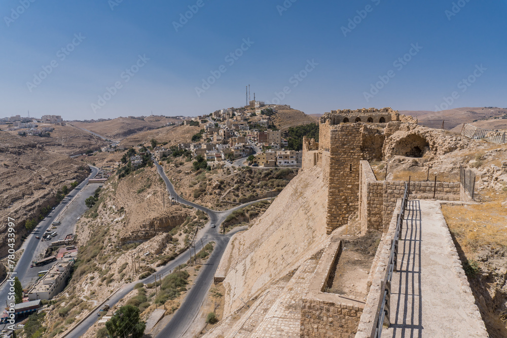 Kerak Castle and city, Jordan