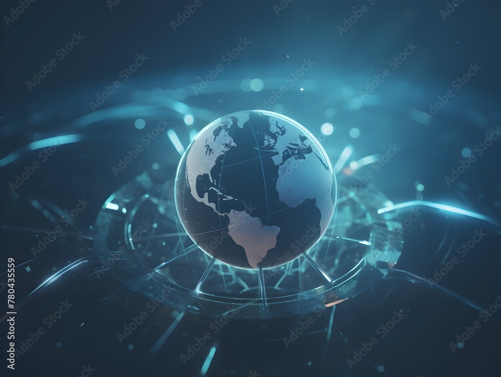 Futuristic Global Communication Network for Internet Business and Cryptocurrency Blockchain Futuristic Global Communication Network for Internet Business and Cryptocurrency Blockchain