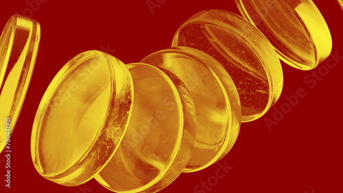 Wallpaper Mural Gradient Bronze Orange Rough Abstract background design Torontodigital.ca