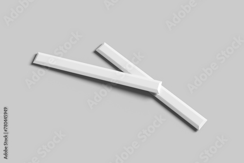 Perspective Chopstick Packaging Mockup for showcasing your design to clients