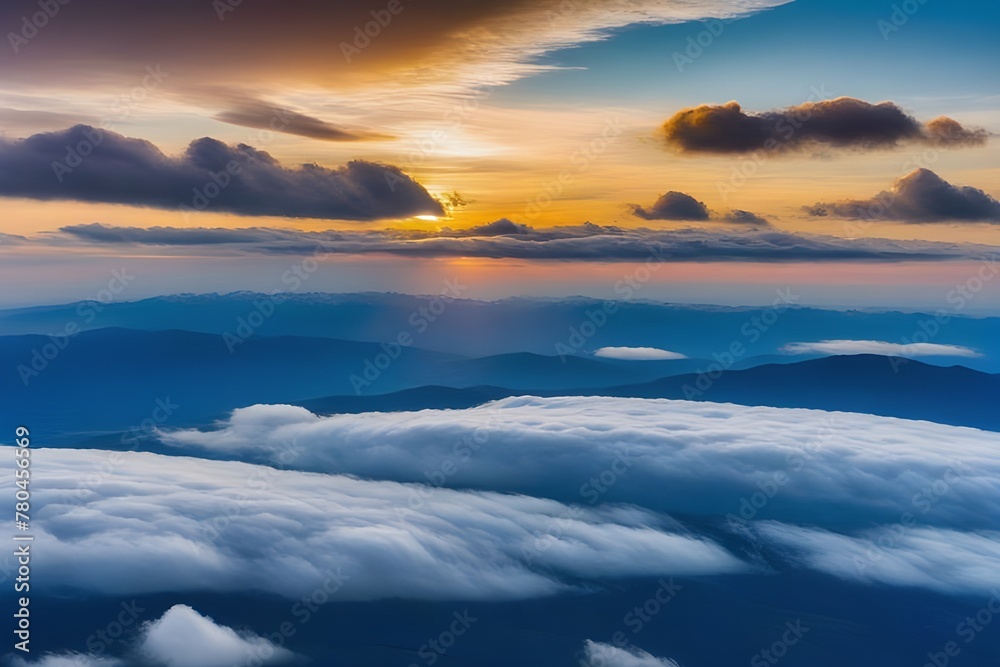 beautiful blue sky with clouds beautiful blue sky with clouds