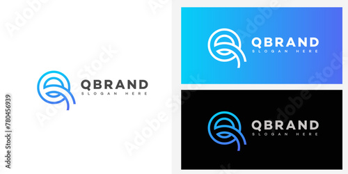Q Letter Logo Icon Brand Identity Sign, Q Letter Symbol Template 