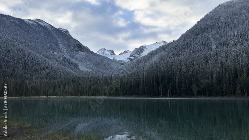 Mesmerizing view of Joffre Lakes Provincial Park  Pemberton British Columbia Canada