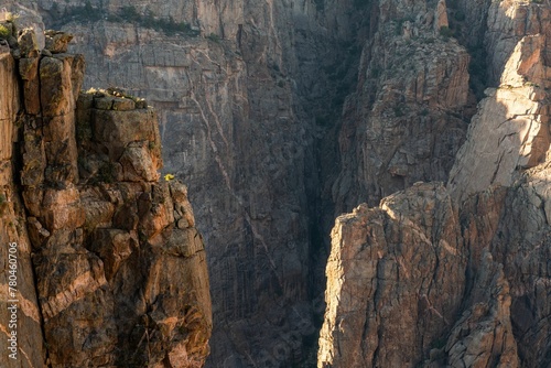 Beautiful view of the Black Canyon of the Gunnison National Park, Colorado © Wirestock