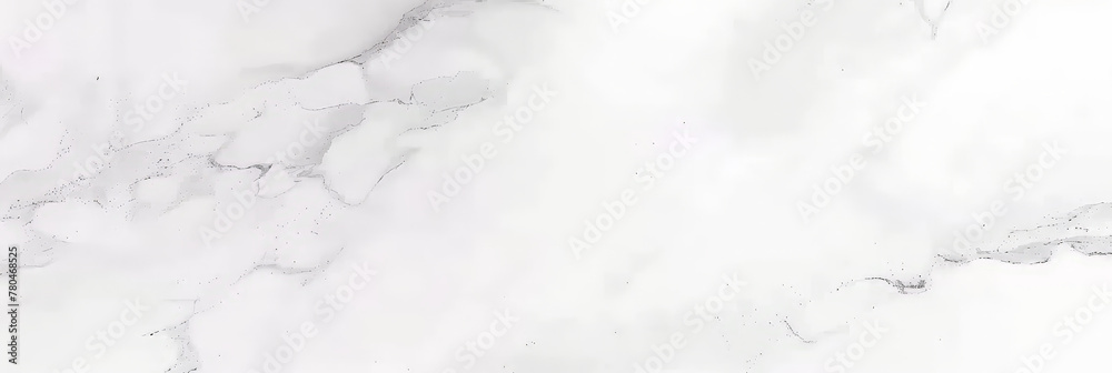 Fototapeta premium White marble textured background with gray veins, banner, wallpaper