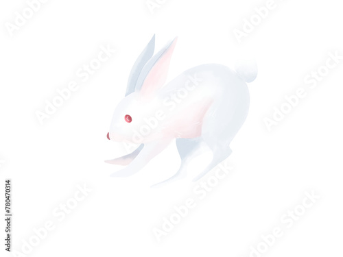 Chinese zodiac - rabbit (ID: 780470314)