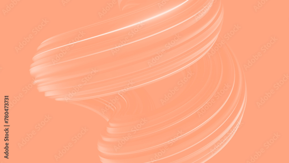 Fototapeta premium Light Burnt Orange Rough Abstract background design