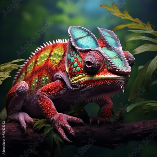 Chameleon Charm  Mesmerizing Images of Colorful Reptilian Wonders