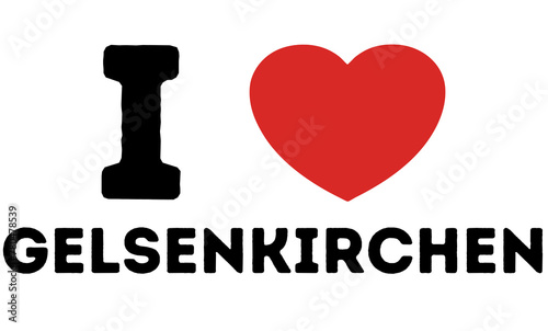 I Love Gelsenkirchen Germany