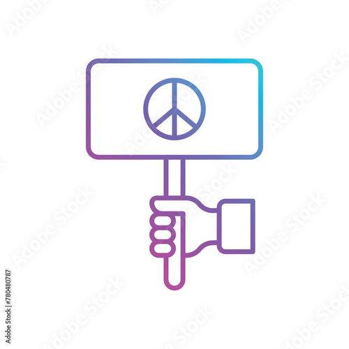 Activist vector icon