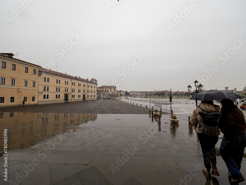 Padua. Cityscape image of Padua, Italy with Prato della Valle square photo