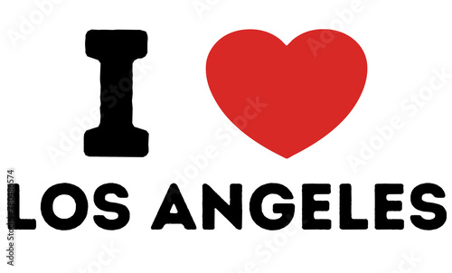I Love Los Angeles USA