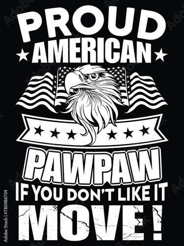 Proud USA army t-shirt vector template design with vintage usa grunge flag design. Veteran remember and honor design, solder hero t-shirt designs.
