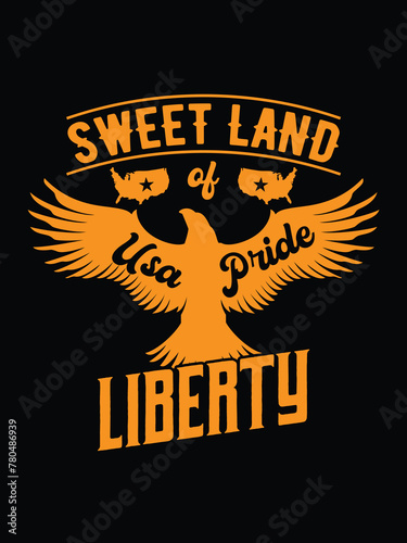 Proud USA army t-shirt vector template design with vintage usa grunge flag design. Veteran remember and honor design, solder hero t-shirt designs.
