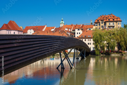 Maribor, Slovenia - The beautiful Slovenian city of Maribor during summertime