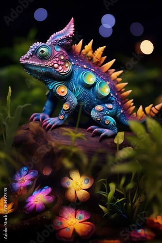 Chameleon Charm: Mesmerizing Images of Colorful Reptilian Wonders