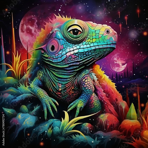 Chameleon Charm  Mesmerizing Images of Colorful Reptilian Wonders