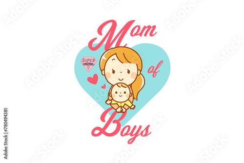Mom, Mam Of Boys (PNG 10800x7200)
