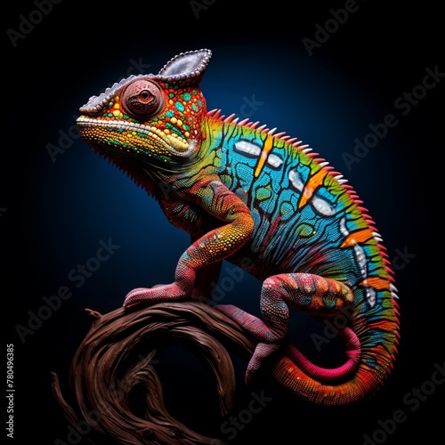 Chameleon Charm  Mesmerizing Images of Colorful Reptilian Wonders