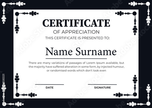 modern calligraphy college  design  corporate  guilloche identity doctor illustration invitation achievement luxurious