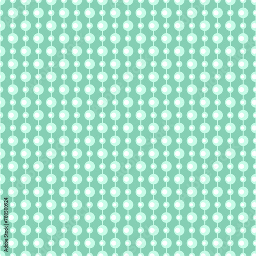 Seamless glamour print pattern with beads jewelry art decor wallpaper for textile, package, paper