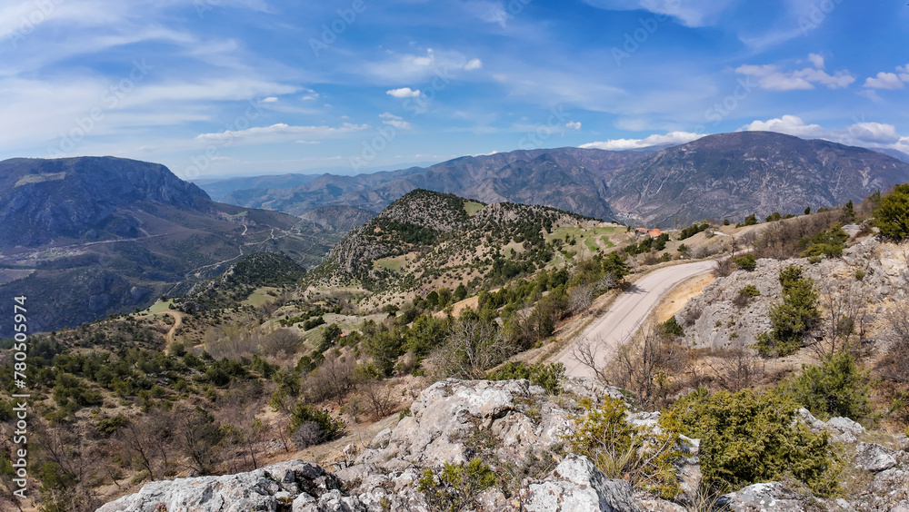 landscape in the mountains