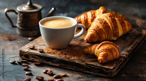 coffee with Croissant