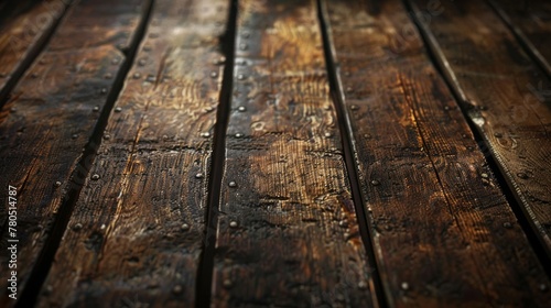 slightly worn wooden desk texture 