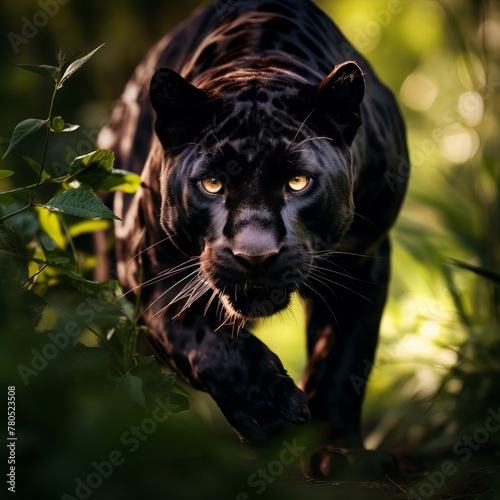 Panther Prowess  Striking Images of the Elusive Black Beauty
