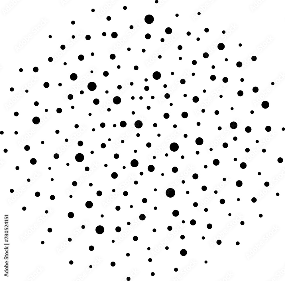 Dot spray texture, decorative vector spot Dot spray texture, decorative vector spot