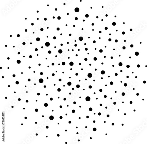 Dot spray texture, decorati...