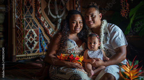 samoan family photo