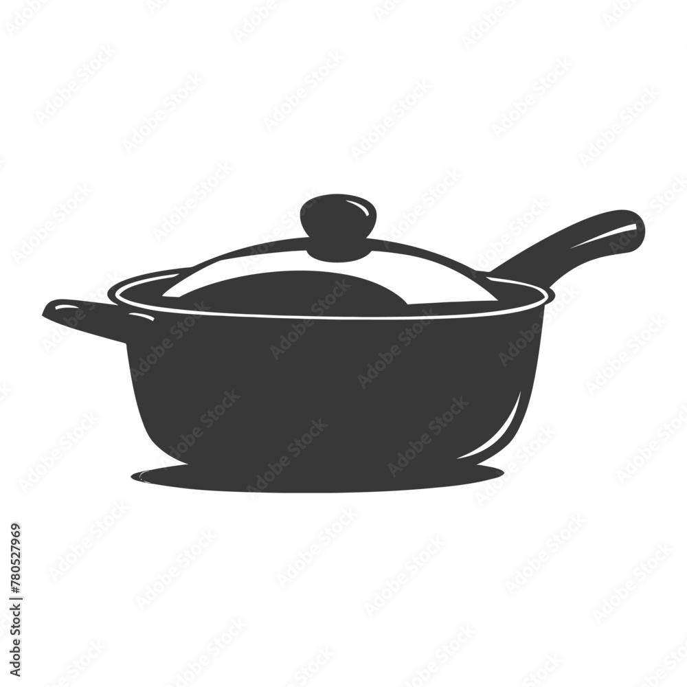 Silhouette Pan Cooking Tool black color only Silhouette Pan Cooking Tool black color only